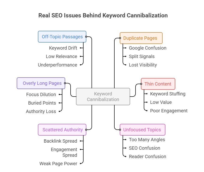 Conceptual visual of LLM seeding with AI models citing brand content, showing SEO authority and trust signals in India.